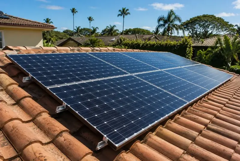 Installation de panneaux solaires à Ballon